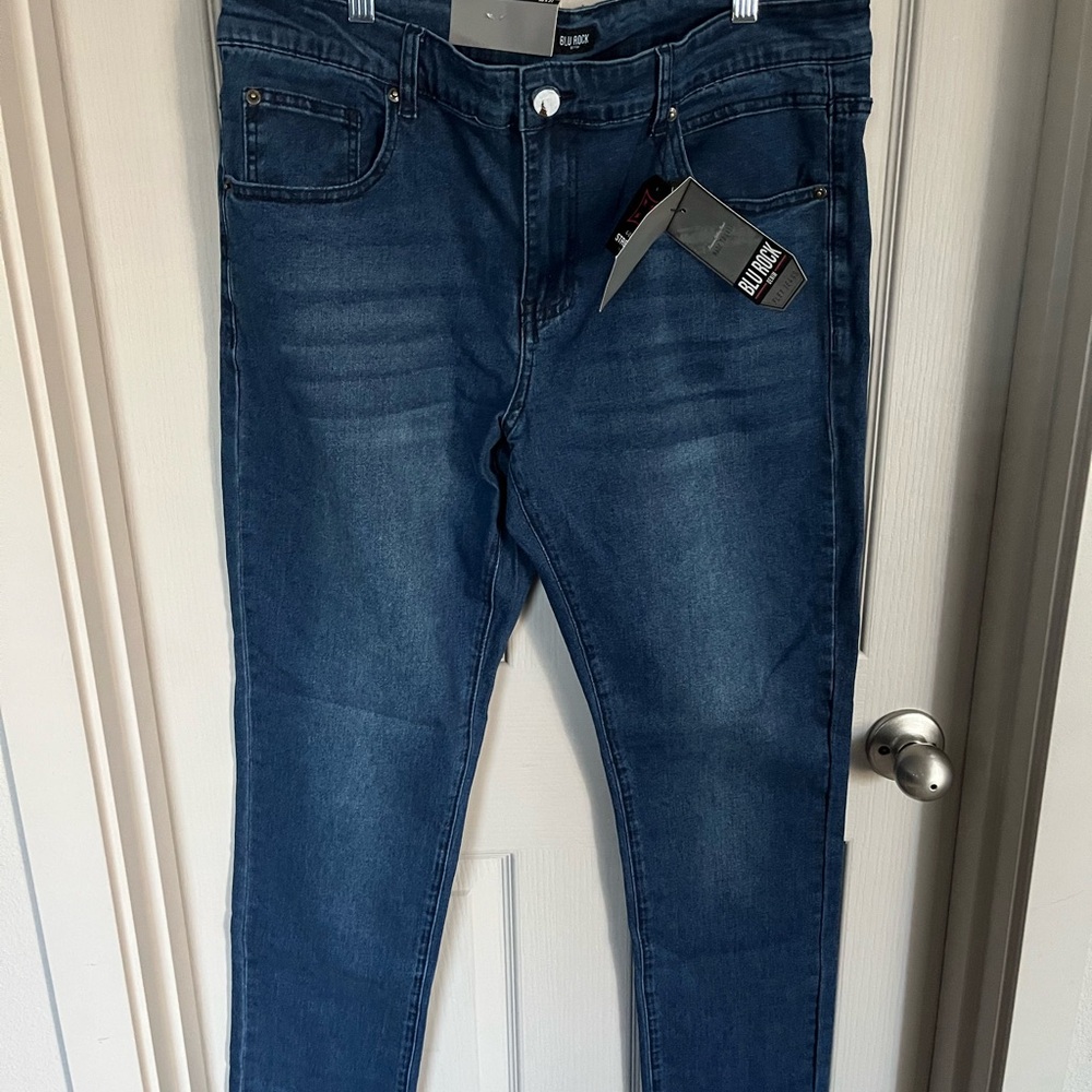 Blue  Rock Denim flex  Jeans for men’s, 36x31